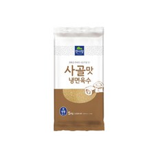 면사랑 냉면육수 사골맛 5kg 냉동 아이스박스무료, 1개