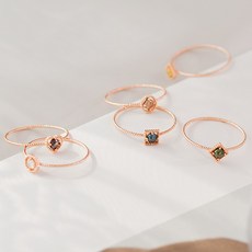 러프다이아반지