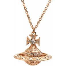 비비안 웨스트우드 Vivienne Westwood미니 오부루 펜던트 목걸이 로즈 골드 유니섹스 Minnie Orb Pendant