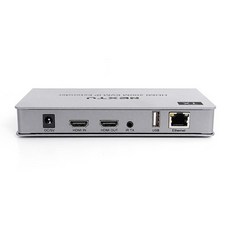 이지넷 HDMI KVM 거리 연장기 200M NEXT-1020KVM-IP
