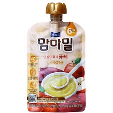 매일유업 맘마밀 안심이유식 단호박과 소고기 6개월부터, 100g, 6개