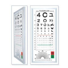 안과시력검사표