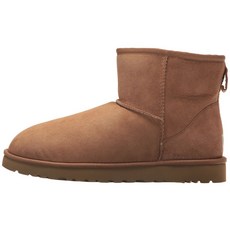 UGG Men's CLASSIC MINI Sheepskin & Suede Winter Boots CHESTNUT 1002072