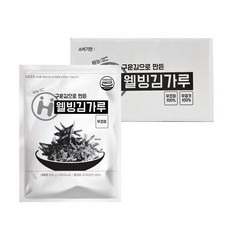 해농 웰빙 무조미 김가루 500g X 4봉, 4개