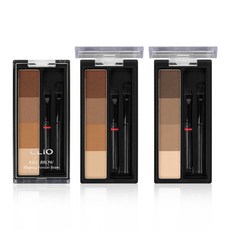 클리오 킬 브로우 쉐이핑 파우더 브로우, 01호 내추럴 웜 브라운, 1개
