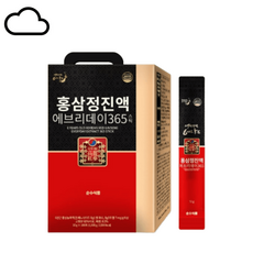순수식품 홍삼 정진액 총 1000g 6년근 에브리데이 365 홍삼 스틱, 10g 100포, 1개
