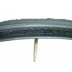 KENDA 자전거 타이어 튜브 타야쥬브(700*23C FV 48L 60L 켄다 흑색), 1개