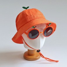 쇼즐 제주도 여행 준비물 감귤 시리즈 모자 & 선글라스