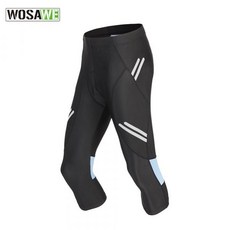 남성 여름 MTB 라이딩 자전거 7부 반바지 싸이클 사이클 통기성 패드 사이클 팬츠 쫄바지 산악