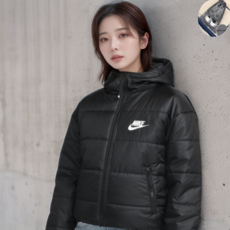 (정품 100%) 나이키 W 써마 숏 패딩