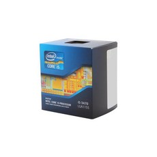 BX80637i53470 Intel BX80637I53470 Core i5 i5-3400 (3세대) i5-3470 쿼드코어 (4코어) 3.20GHz 프로세서 - 소매 팩 - i911900