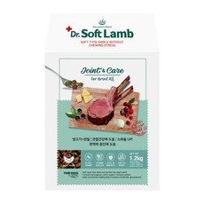 부드러운 반려견 소프트사료 전견용 1.2kg 애견밥 밥, 1개, 상세페이지참조 - 강아지소프트사료