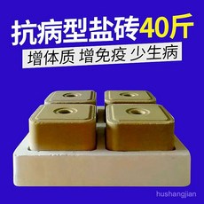 염소 양 당나귀 방충제 목장 소금돌 핥아먹는 말 1개, 내병성 소금 벽돌 (4 개)