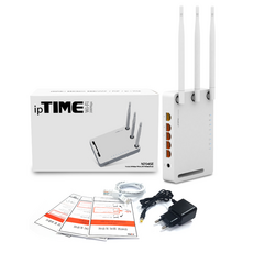 [ipTIME] N704SE [4포트 유무선 공유기 11N 유선4포트 100Mbps 자취], 기본, 1개