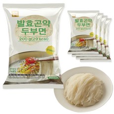 빼빼곤약 발효곤약두부면 200g x 5팩 (100g당 15kcal), 5개