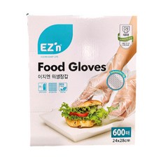 (한정)이지엔 위생 장갑 24x28cm 600매 코스트코, 위생장갑 600매, 1개