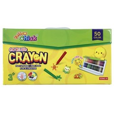동아노랑병아리크레파스50색