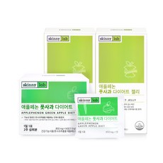 스키니랩 애플페논 풋사과 다이어트 1박스 + 스키니랩 애플페논 풋사과 다이어트 젤리 2박스, 1세트