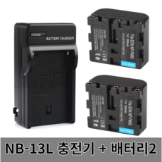 소니 정품 소니 NP-FM50 배터리, 충전기+배터리2