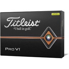 타이토리스토(TITLEIST)골프공 2019 Pro V1로 넘버 옐로 유니섹스 T2126S-J옐로