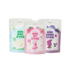 로렌츠 요거트볼 3종 25g (플레인/딸기/블루베리), 플레인, 1개 - 산동트