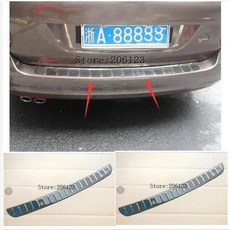 2018 자동차 데크 패널 프로텍터 씰 VW 골프 용 스틸 2013 스테인레스 플레이트 트렁크 7 폭스바겐 리어 부트 커버 Mk7 스텝 범퍼, 1개
