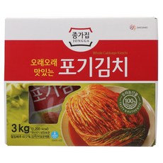 종가집포기김치3kg