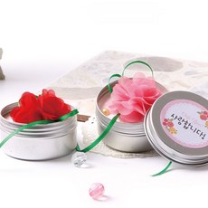 아트랄라 카네이션 석고방향제(10인용) 가정의달 부모님선물 틴케이스, 단품