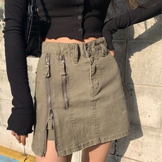 카치온 카고 미니스커트 (치마바지) - sk