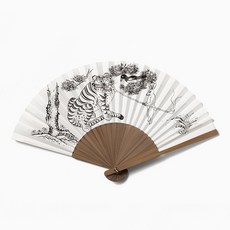 민화샵투명부채