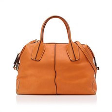 TODS 토즈 클래식 디백 디큐브 보울리 라지 토트백 2-WAY