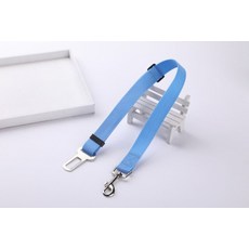 반려동물 애완용품 Gato perro de seguridad ajustable para cinturón de seguridad de coche arnés correa de Clip, 푸른