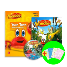 (+영어노트) Wonders Package K-5 Reading & Writing Workshop + Practice Book + QR