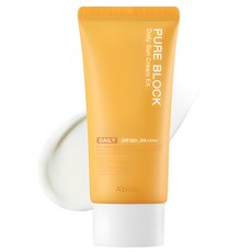 어퓨 퓨어 블록 내추럴 데일리 선크림 이엑스 SPF50 PA++++, 50ml, 1개