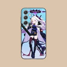 블루아카이브 삼성 갤럭시 케이스 핸드폰 Blue Archive Hina Mobile Phone Case for Samsung Galaxy S24 S23 S22 S21 S20 S10