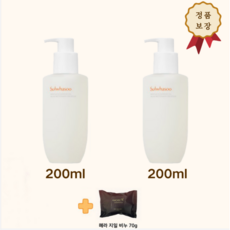 2024 가을 기획 정품 순행 클렌징 오일 200ml + 200ml ( + 헤라 비누 1개 증정 )