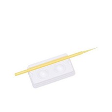 앤화 50PCS 치과용 믹싱 웰 투홀 구강재료 믹서 트레이 플라스틱 일회용 인상, 50개