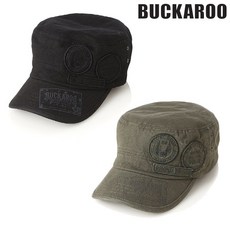 버커루 BUCKAROO[특가전] 20 공용[최고급]와펜 장식 디테일 꿀 군모