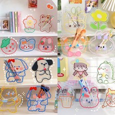 아크릴베어연필꽂이