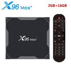 안드로이드셋탑박스 X96 MAX PLUS TV BOX Android 9.0 Amlogic S905X3 4GB RAM 32GB 64GB ROM wifi Bluetooth 4K HD Smart Set Top Box 2GB 16GB vs A95X F3, OPTION add MX3L mic 496 O