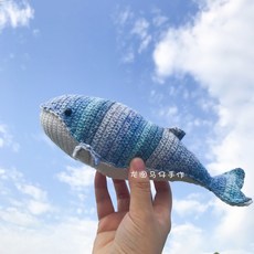 고래코바늘키링
