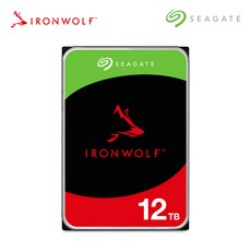 씨게이트 IronWolf 12TB NAS HDD ST12000VN0008 하드디스크 내장하드 아이언울프 12테라 - 아이언울프12tb