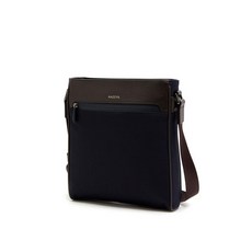 헤지스 악세서리 남성 20FW [Online Limited] 네이비 가죽 배색 심플 크로스백 HJBA0F915N2