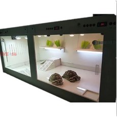 일정한 온도 파충류 인클로저 테라리오 게코 테라리움 액세서리, 1개