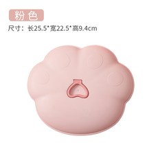 쿠르투아 비닐밀봉 노르딕 독창적 모즈 부 칸 가정용 견과류 그릇 접시 거실 티테이블 캔디홀더 밀대봉 방습, 바칸디핑크