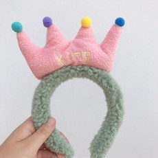 왕관귀걸이머리띠