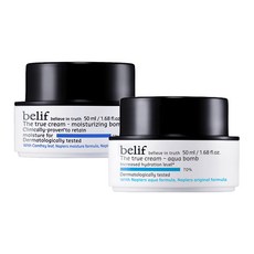빌리프 모이스처라이징밤 50ml + 아쿠아밤 50ml, 모이스처라이징 밤 + 아쿠아 밤
