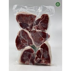Australian Premium Frozen Halal Certified Lamb Loin Chops 호주산 프리미엄 할랄 인증 냉동 양안심뼈, 15개, 1kg