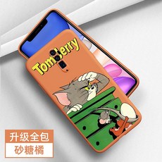 바라보다 고양이 액상 실리콘 RENOZ 부드러운케이스 개성 독창적 풀팩토리 렌즈 10배 줌 버전 보호케이스 남성 여성 타입