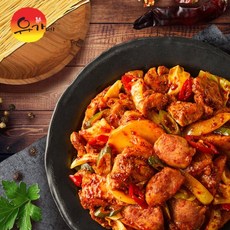 [특가할인]유가네 닭갈비 오리지널300g x 3팩+치즈 3팩